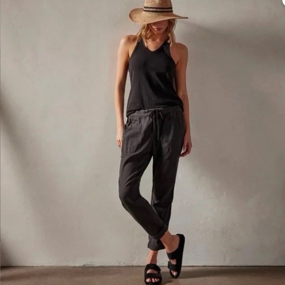 NEW James Perse Soft Drape Pants Carbon Pigment (Last one left in stock) - Picture 2 of 10